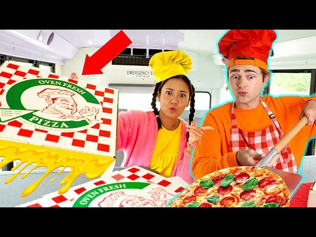 Ellie and Jimmy OPEN A Pizza Food Truck | The Ellie Sparkles Show