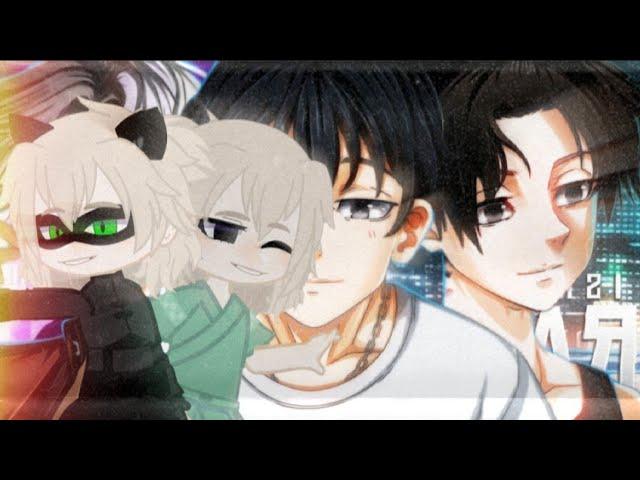 //mlb react cat noir as mikey rap momentos passados part (3/3)//