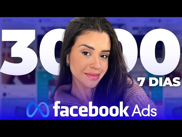 Fiz 3000 REAIS em 7 Dias com uma ÚNICA CAMPANHA no Facebook Ads