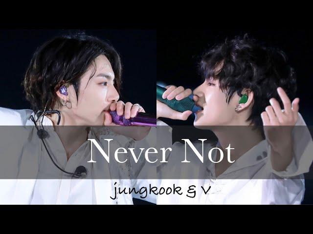 never not  BTS  Jungkook & V cover