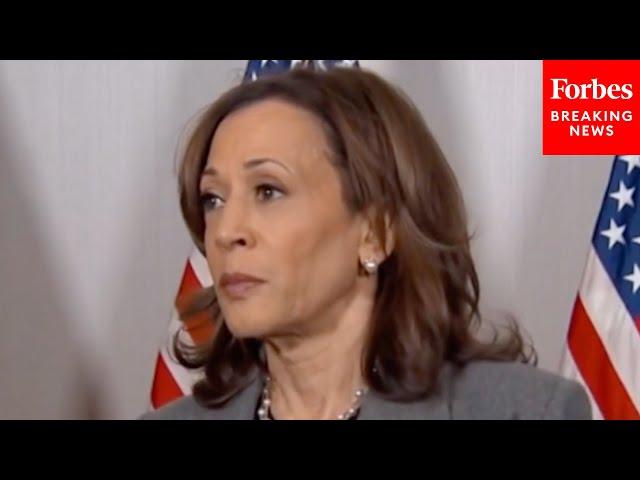 BREAKING NEWS: Reporters Grill Kamala Harris During A Press Gaggle In Detroit, Michigan