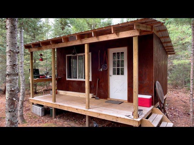 3 years at the Off Grid cabin in the woods