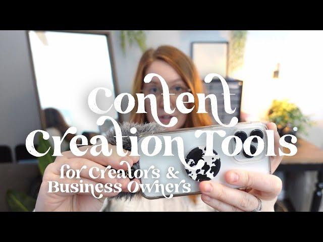 TOOLS FOR CONTENT CREATORS: TECHNOLOGY AND ACCESSORIES FOR SMALL BUSINESS OWNERS AND INFLUENCERS