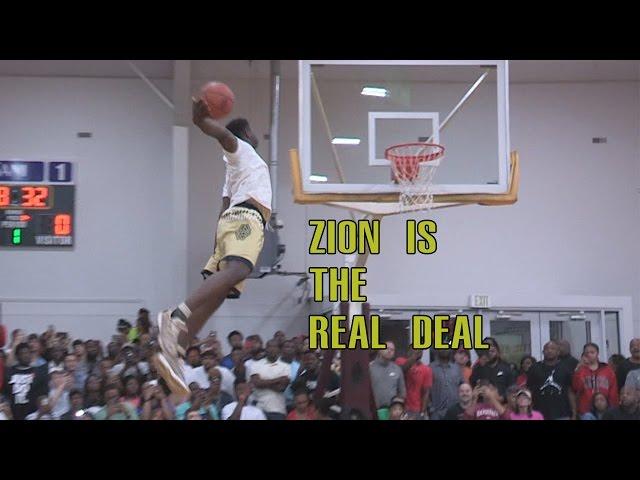 Zion Williamson Is The REAL DEAL!! 2017 Real Deal In The Rock Recap!