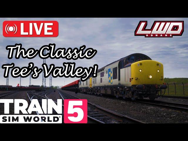 LIVEClass 101 + Shunting Action On TVL! |Train Sim World 5| !twitch !discord