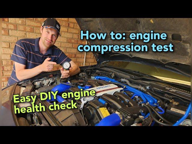 How to engine compression test | DIY cylinder compression test