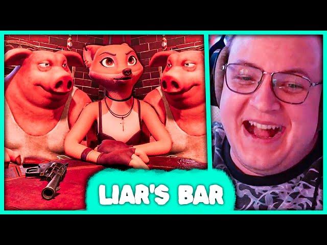 Пятёрка играет в Liar's Bar  Русская Рулетка  Меллшер, Както0о, Ханов