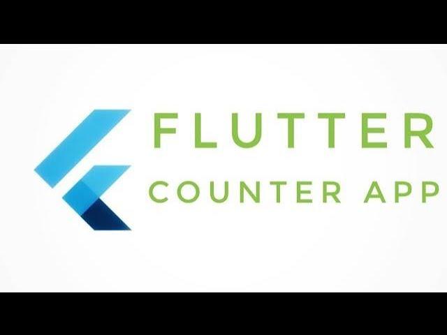 Flutter Counter App - Getting started with flutter