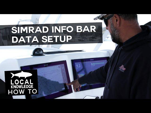 Customizing Your Simrad Info Bar: A Step-by-Step Guide