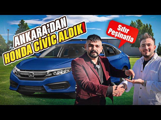 ANKARADAN HONDA CİVİC ALDIK !