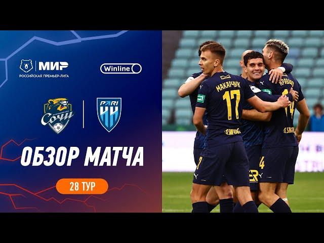 Highlights FC Sochi vs Pari NN | RPL 2023/24