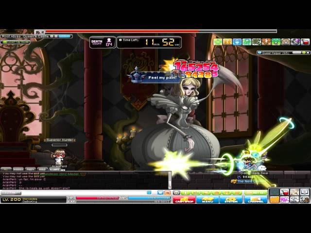 Be Like a Turtle : Crimson Queen Boss - MapleStory (Root Abyss)