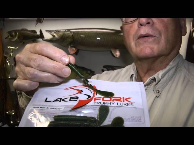 Lake Fork Lures Super Finesse worms  by WillCFish Tips and Tricks.