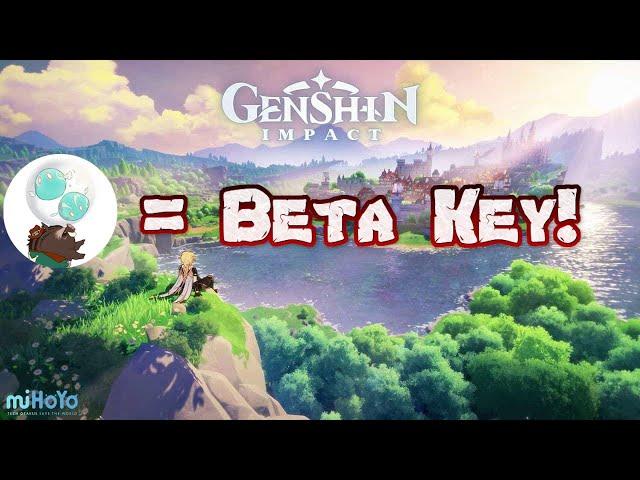 Genshin Impact beta Key