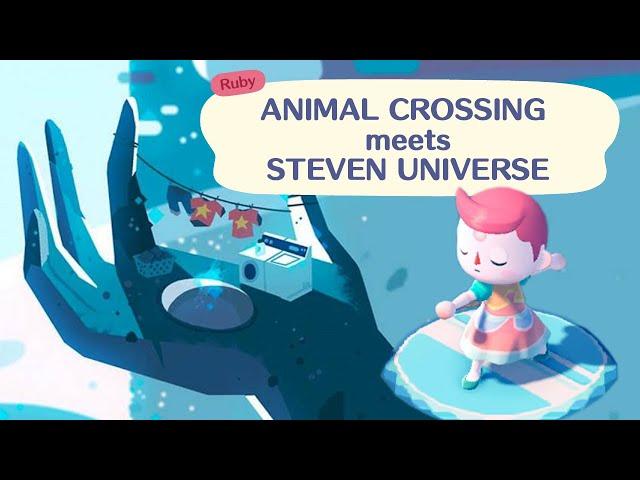 STEVEN UNIVERSE inspired area  ANIMAL CROSSING NEW HORIZONS