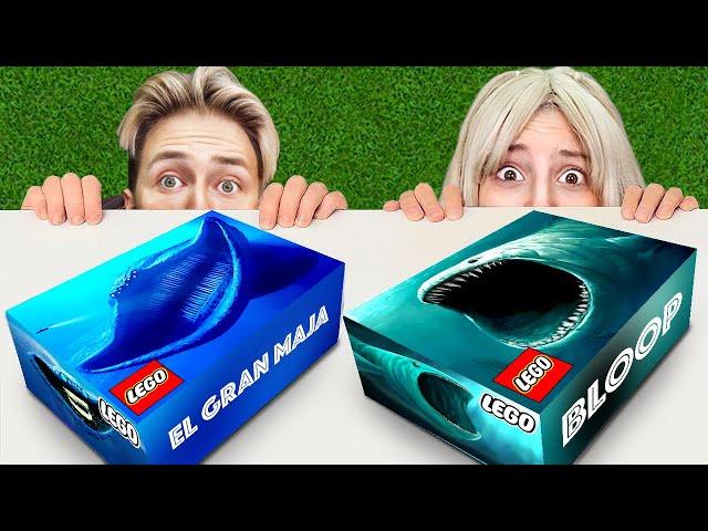 DO NOT UNBOX MYSTERY LEGO EL GRAN MAJA AND BLOOP AT 3:00 AM !!