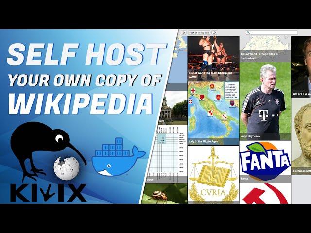 Kiwix Serve - Self Host your Own Copy of Wikipedia and More - Over 7 Million Articles and Counting!