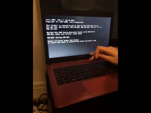 Asus laptop - Reboot and select proper boot device HELP!!