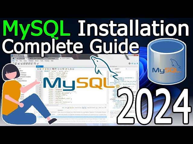 How to install MySQL on Windows 10/11 [ 2024 Update ] MySQL Server & MySQL Workbench Complete guide