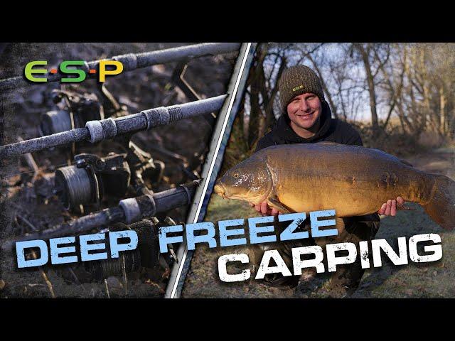 DEEP FREEZE CARP FISHING | Kev Hewitt | Bramblemere