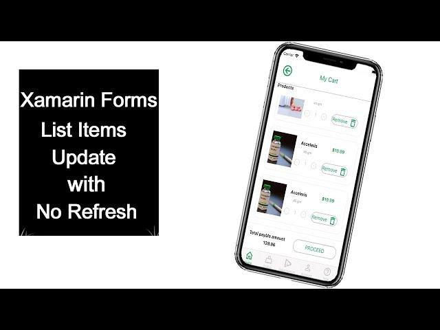 Xamarin Forms Update list items with out Refresh