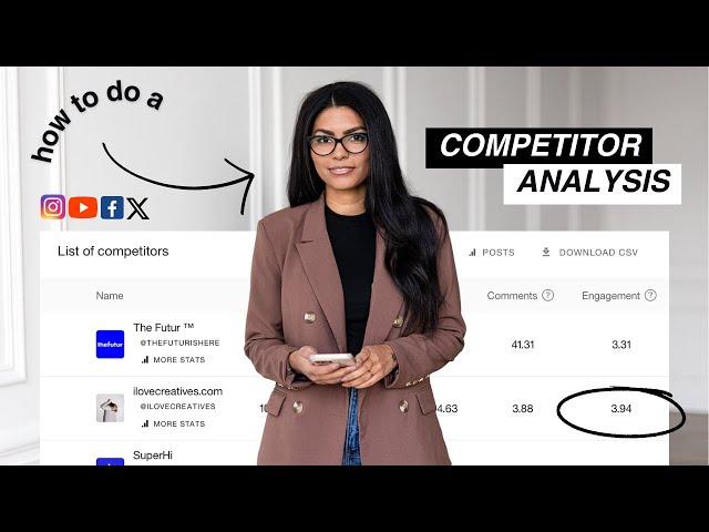 How to Do a Competitor Analysis on Social Media