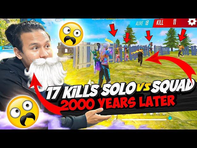 17 Kills Solo Vs Squad Gameplay After Very Long Time  Tonde Gamer - Garena Free Fire