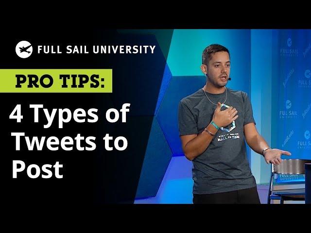 The 4 Types of Tweets You Should be Posting on Twitter According to a Brand Strategist | Full Sail