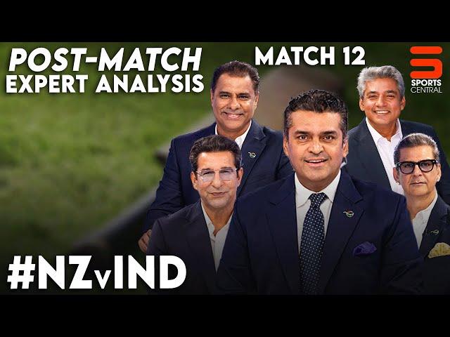 New Zealand vs India | (Post-Match Show) Expert Analysis | THE DP WORLD DRESSING ROOM | M 12 | ZA1K