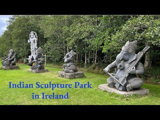 Indian God Sculptures In Ireland | Meditation Park | Victor's Way (4K)