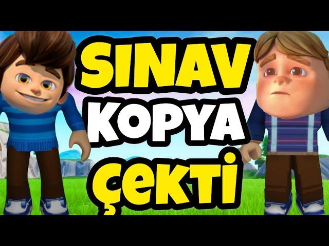 Roblox Tayfa Sınav'da Kopya Çekti! (Roblox Brookhaven Rp) #8