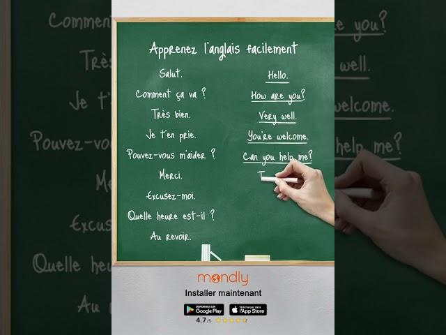 Apprenez l'anglais facilement