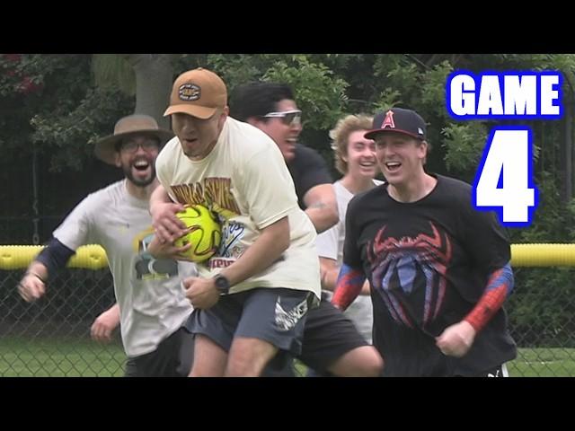 THE GREATEST PLAY IN KICKBALL HISTORY! | On-Season Kickball Series | Game 4