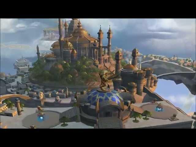 Heroes of Might & Magic 5 Academy Town Theme Animatic (2005, Ubisoft/Nival) 1080p Animated