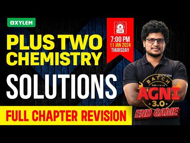 Plus Two Chemistry - Solutions | Xylem Plus Two