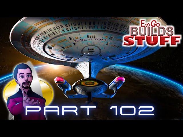 Eaglemoss Star Trek USS Enterprise NCC 1701-D Kit (Part 102): EmGo Builds Stuff