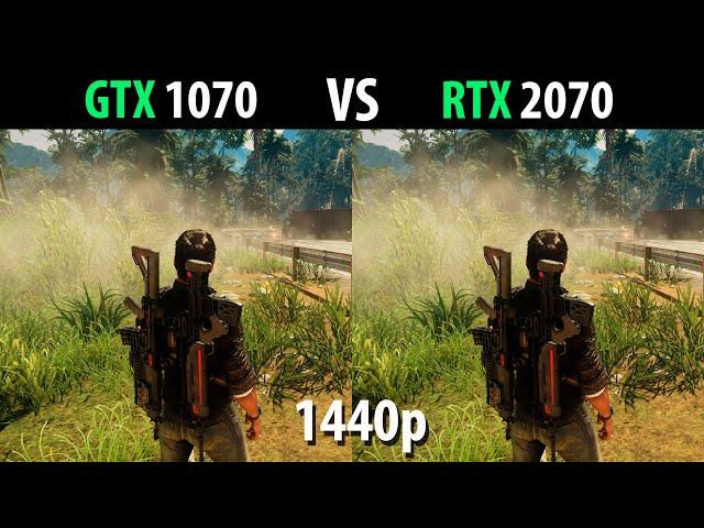 GTX 1070 vs RTX 2070 Comparison in 1440p