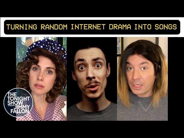 Turning Random Internet Drama into Songs Part 4 with Lubalin and Alison Brie