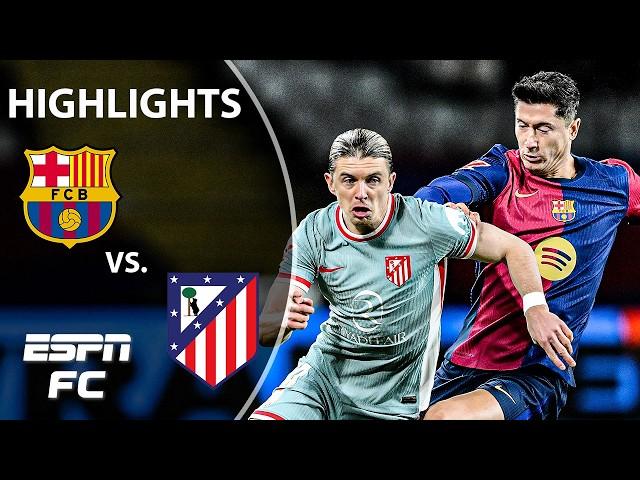  STOPPAGE TIME WINNER  Barcelona vs. Atletico Madrid | LALIGA Highlights | ESPN FC