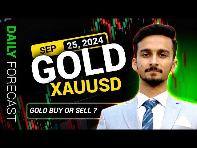 GOLD BUY OR SELL? GOLD/XAUUSD DAILY FORECAST | 25 SEPTEMBER LIVE ANALYSIS #xauusdforecast