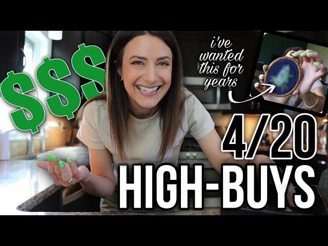 ALL MY 4/20 HIGH-BUYS |  elevated unboxing with levotic  goodies