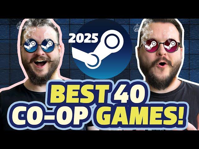 40 BEST CO-OP Games on STEAM! 2025