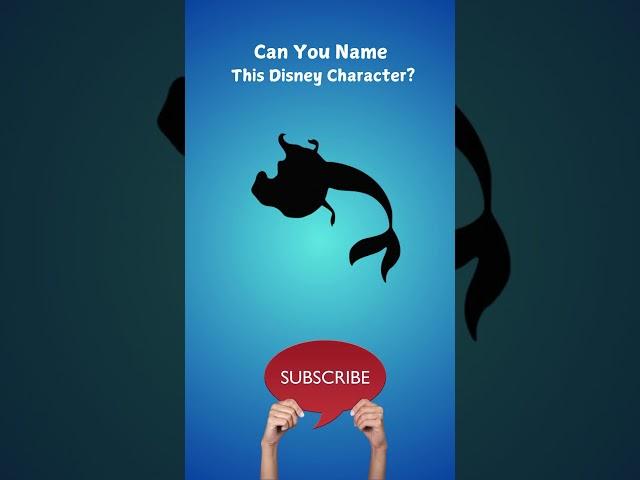 Can You Name Disney Character? #disneyquiz #disney