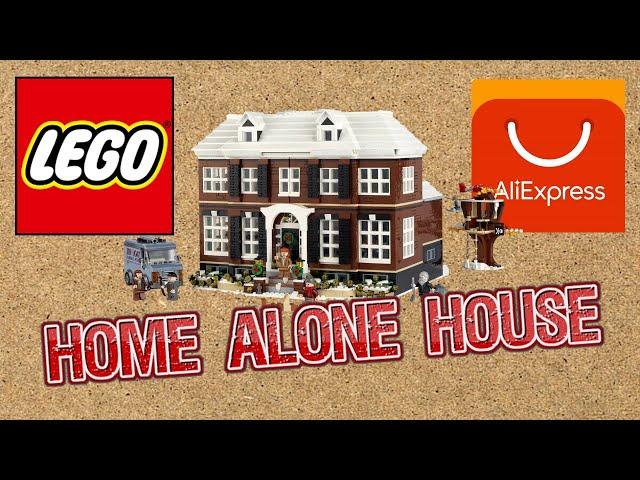 Lets Talk About Ali Express MOC Home Alone House 21330 Build and Review #lego  #legomoc #aliexpress