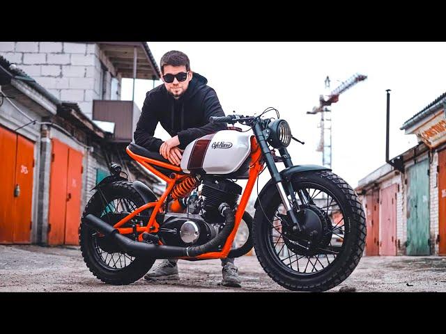 МОТОЦИКЛ ИЖ CAFE RACER - ПЕРВЫЙ ВЫЕЗД И ФИНАЛ!