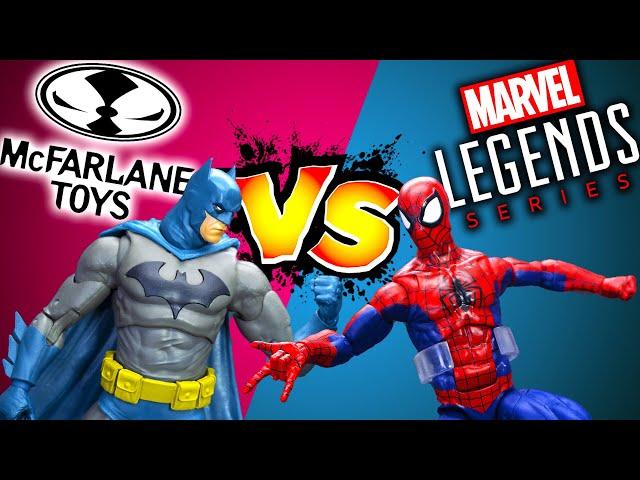 McFarlane Toys vs. Marvel Legends - The Ultimate Comparison