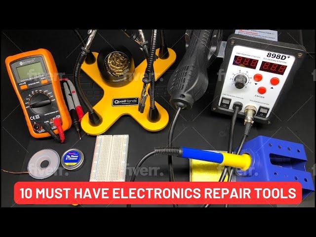 Top 10 Tools Every Electronics Repair Enthusiast Must Have!