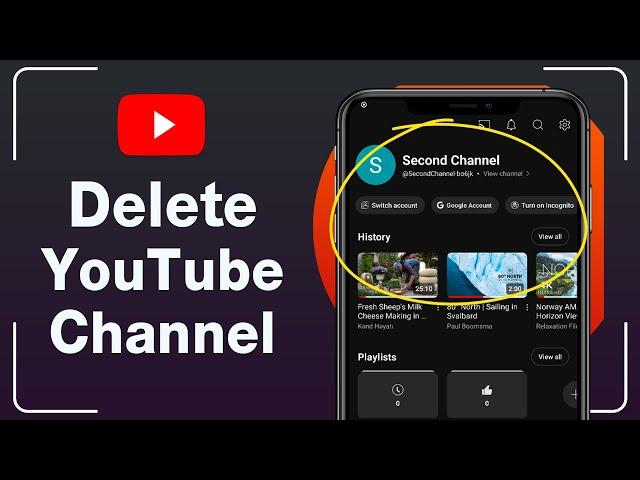 How to Delete YouTube Channel Permanently on Phone (NEW!)