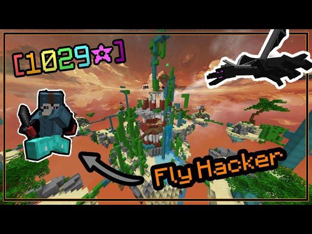 Bedwars Solo Clutch Against Fly Hacker