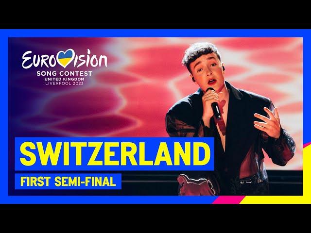 Remo Forrer - Watergun (LIVE) | Switzerland  | First Semi-Final | Eurovision 2023